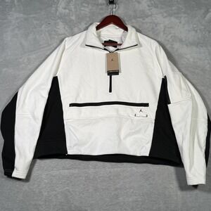 Jordan Pullover Womens XL 1/2 Zip Loose Fit Engineered‎ 23 DM5292-100 Nike